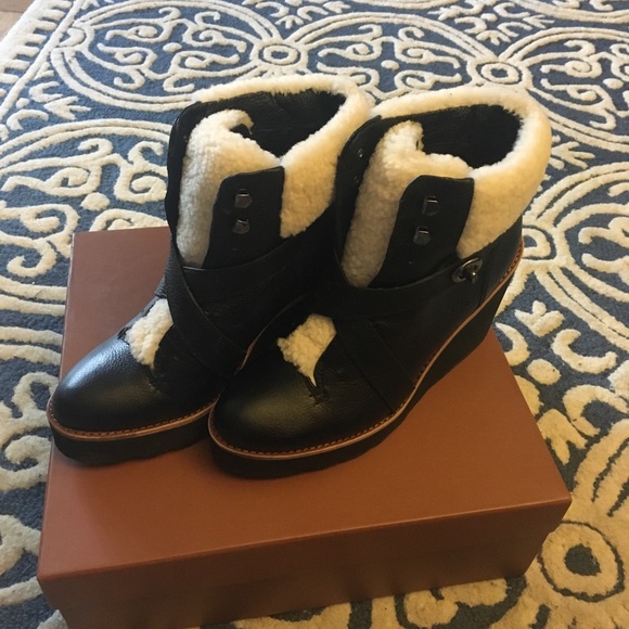 Coach Kenna Shearling Bootie Q7933 